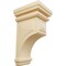 Ekena Millwork 7"W x 7 3/4"D x 14"H Jumbo Woodruff Wood Corbel, Maple CORW07X07X14WFMA - alternate 1